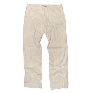 Weekend Max Mara Beige Linen Pants